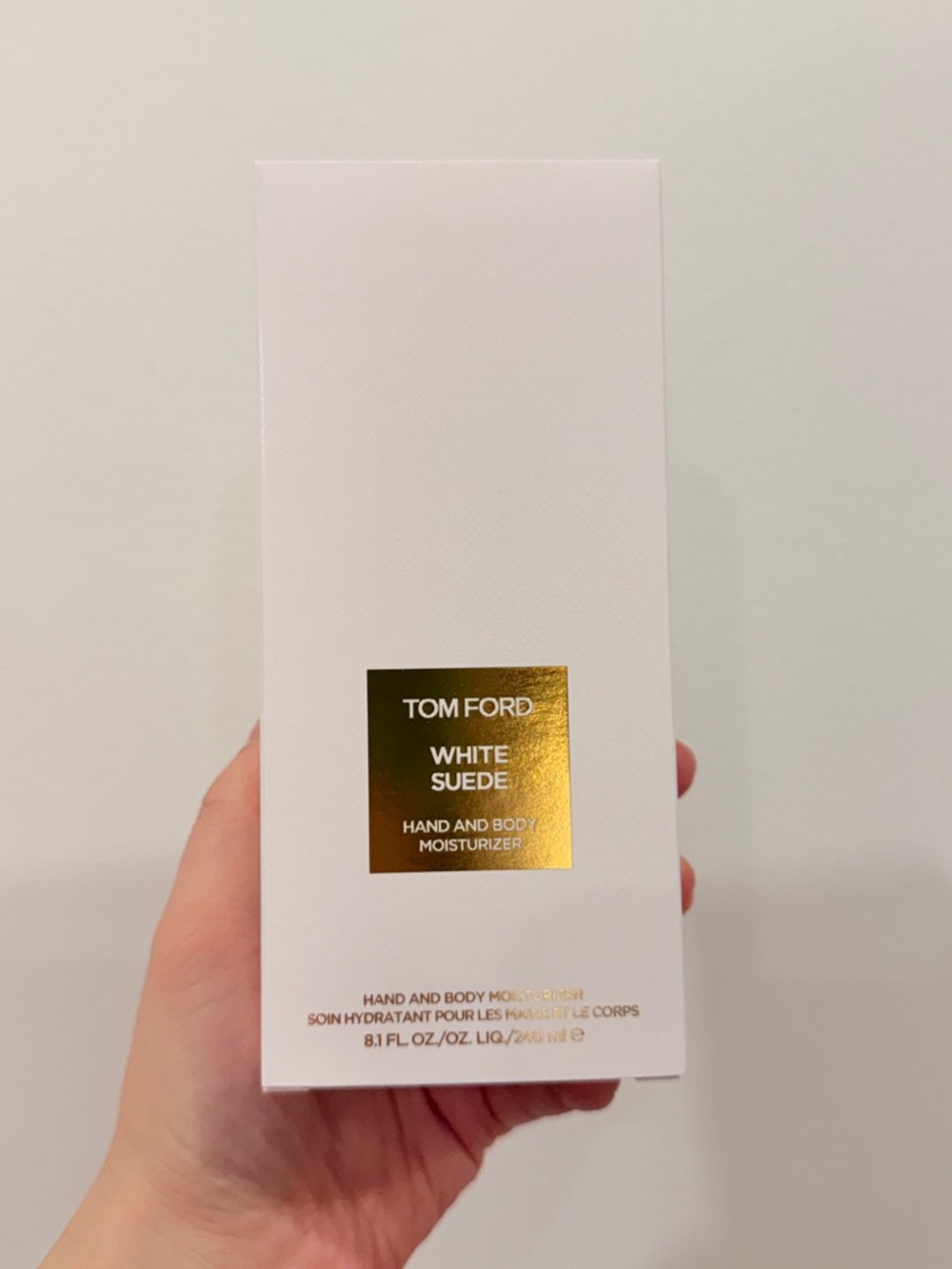 Tom Ford White Suede Hand and body Moisturizer